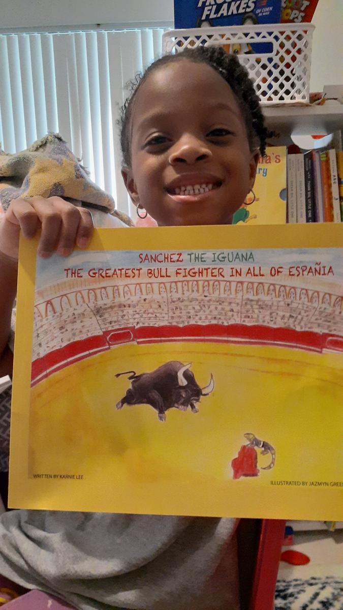 Book - Sanchez the Iguana - The greatest bullfighter in all of Espania