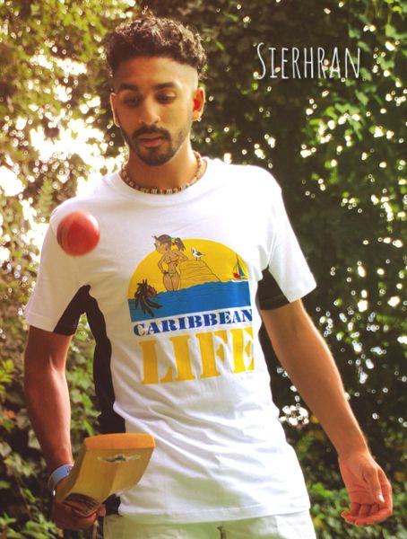 Caribbean Life -Black/White