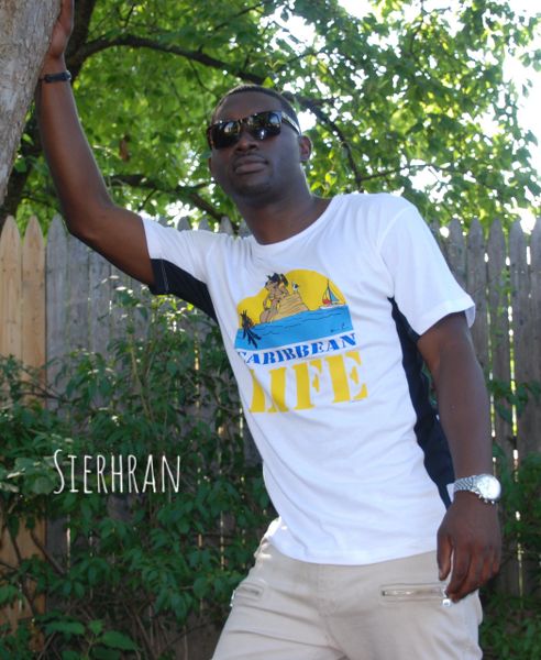 Caribbean Life -Black/White